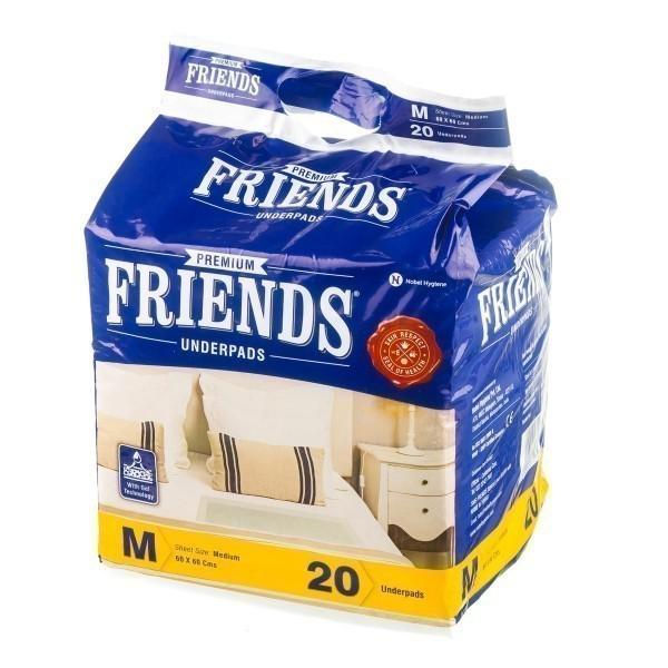 FRIENDS Premium гигиенические с супер абсорбентом размер 60х60см 20шт