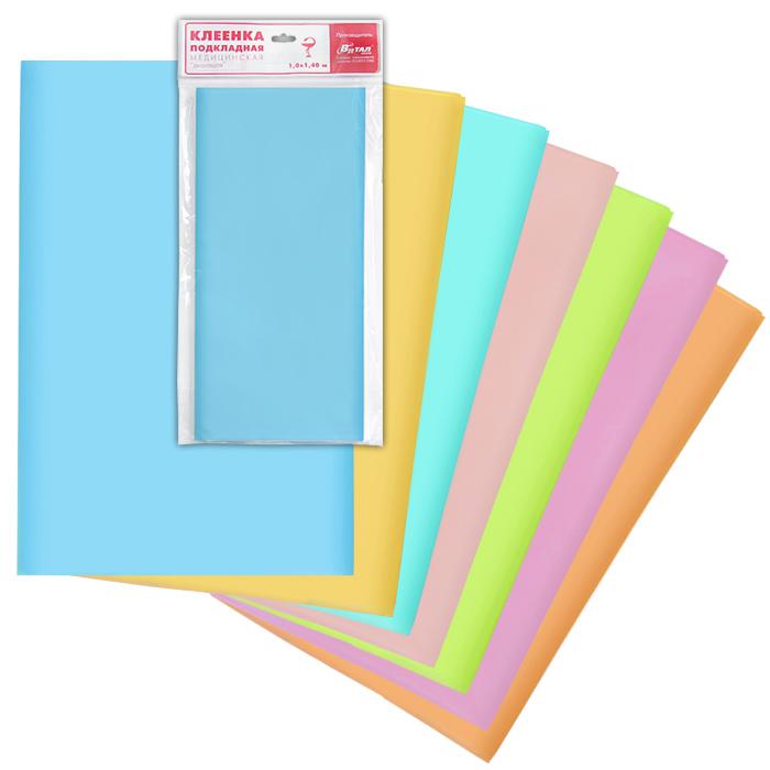 Клеенка подкладная с ПВХ покр. 1,4м*1м