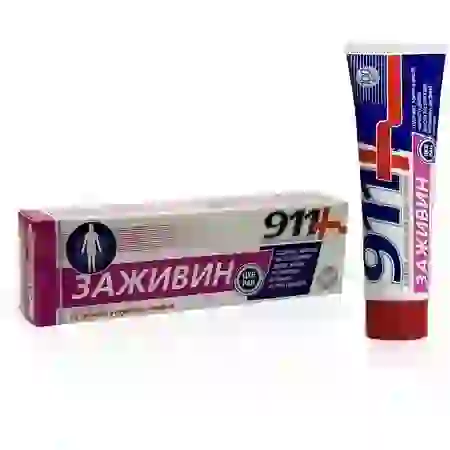 911 Заживин ср-во от трещин д/пяток 100мл