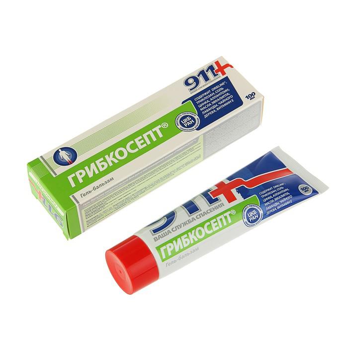 911 Грибкосепт гель для рук и ног 100 мл