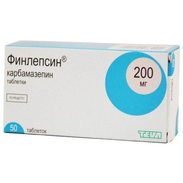 Финлепсин 200мг №50 табл