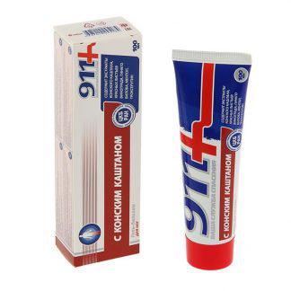 911 Конский каштан гель-бальзам д/ног 100мл