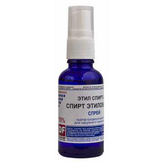 Спирт этиловый DF 70% 50мл спрей