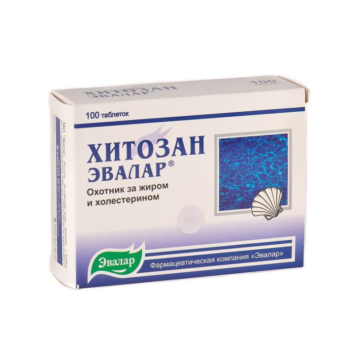 Хитозан-Эвалар 0.5 №100