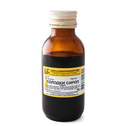 Сироп корня солодки