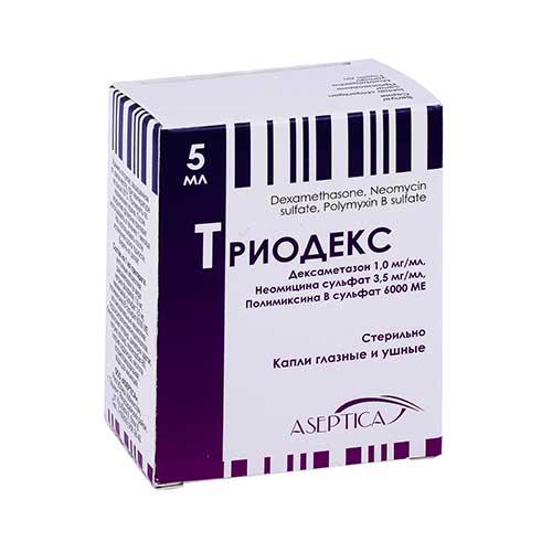 Триодекс 5мл гл,капли