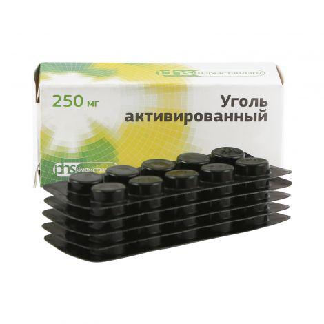 Уголь активированный 250мг