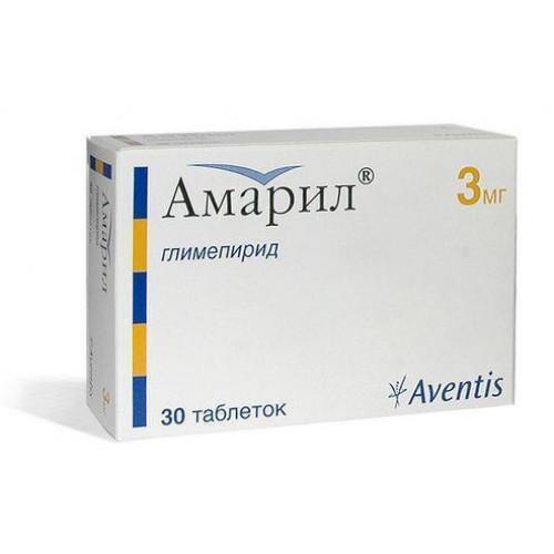 Амарил 3мг №30 табл