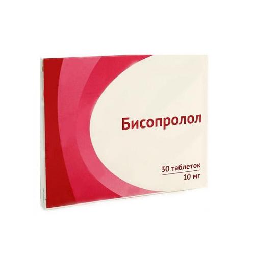 Бисопролол 10мг