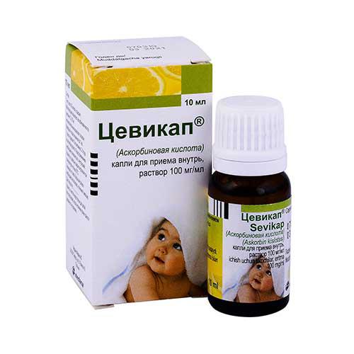 Цевикап 10мл Вит.С капли
