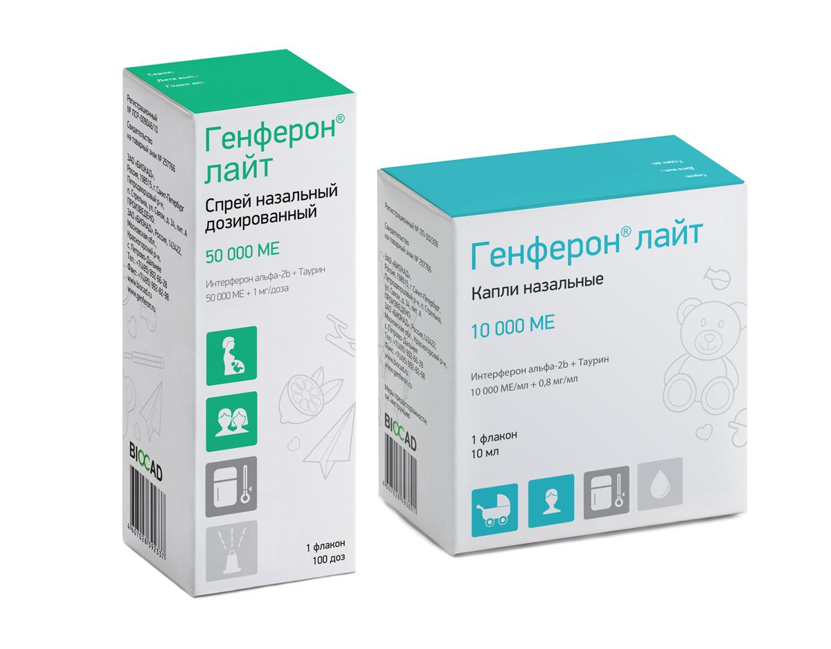 Генферон® лайт 50000,0 мл