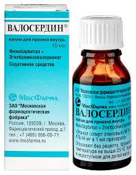 Валосердин 15мл капли внутр