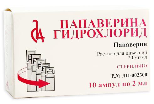 Папаверина гидрохлорид