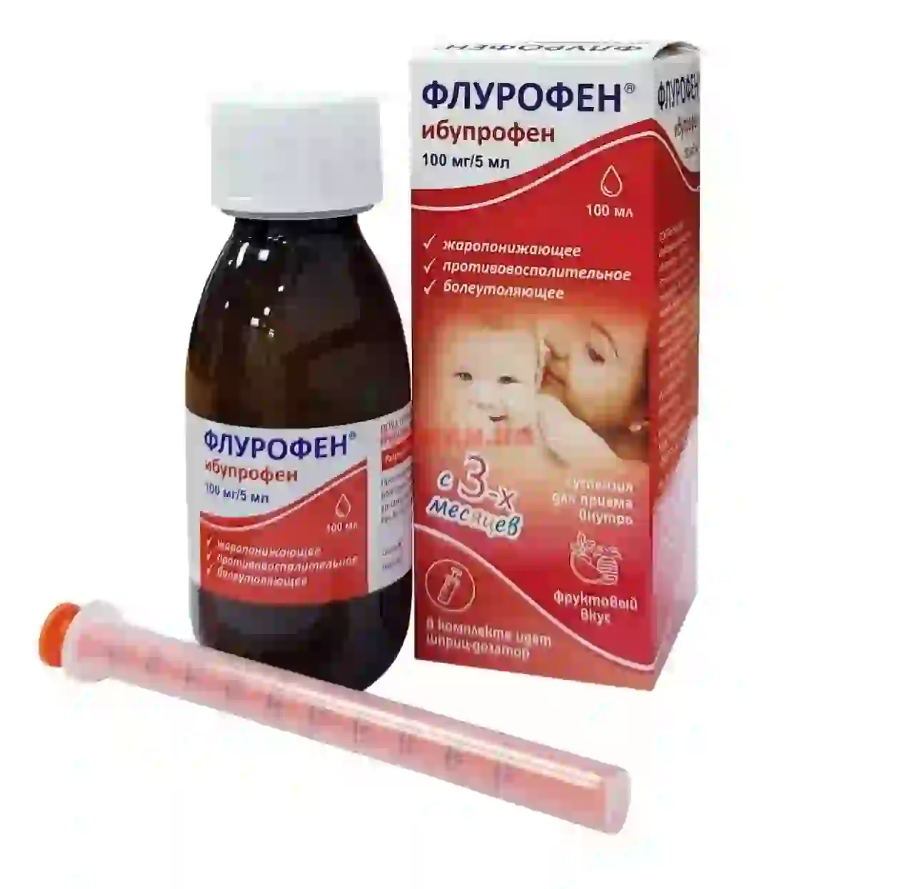 Флурофен сусп.100мг.