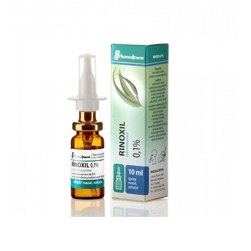 Риноксил 0.1 % 10мл наз.спрей
