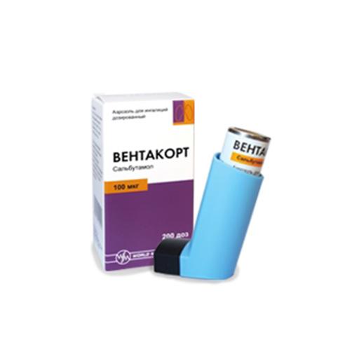 Вентакорт 100 мкг/200 доз №1 аэрозоль